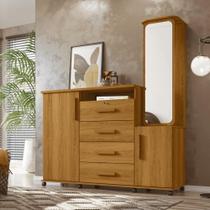 Comoda multiuso Seul freijo