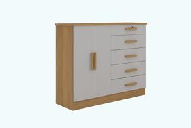 Cômoda New Athos 5 Gavetas Com Sapateira D Doro Cômoda New Athos 5 Gavetas Com Sapateira D Doro