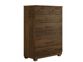 Comoda New Barcelona 7 Gavetas Benetil Imbuia