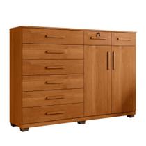 Cômoda New Triunfo 8 gavetas 2 portas Benetil Cômoda New Triunfo 8 gavetas 2 portas Benetil