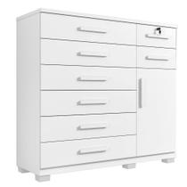 Cômoda New Vitoria 8 gavetas 1 porta Benetil