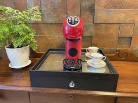 Comoda Organizador Bandeja Gaveteiro Espelhado Porta Cápsulas e Cafeteiras Comoda Organizador Bandeja Gaveteiro Espelhado Porta Cápsulas e Cafeteiras