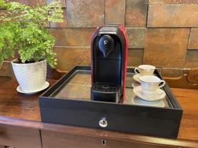 Comoda Organizador Bandeja Gaveteiro Espelhado Porta Cápsulas e Cafeteiras Comoda Organizador Bandeja Gaveteiro Espelhado Porta Cápsulas e Cafeteiras
