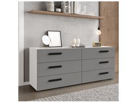 Cômoda Organizadora 150cm com 6 Gavetas 240839 Linha Lisboa Politorno Móveis