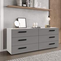 Cômoda Organizadora 150cm com 6 Gavetas 240839 Linha Lisboa Politorno Móveis