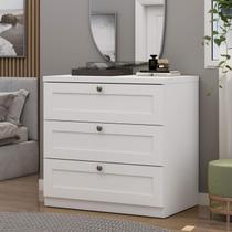 Cômoda Organizadora 79cm com 3 Gavetas Infinity 2052 Genialflex