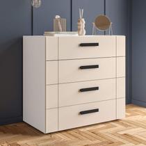 Cômoda Organizadora 90cm com 4 Gavetas 240841 Linha Lisboa Politorno Móveis