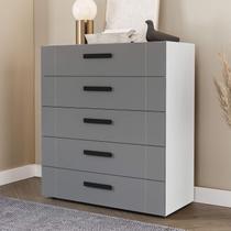 Cômoda Organizadora 90cm com 5 Gavetas 240840 Linha Lisboa Politorno Móveis