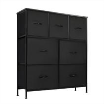 Cômoda organizadora Decoteam com 7 Gavetas Multiuso