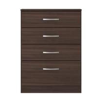 Cômoda P/ Roupas Quarto Casal/Solteiro 4 Gavetas Astral