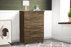 Cômoda Paola 5 gavetas Rudrack