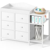 Cômoda para Bebê BOLUO com Trocador 114x50x95 cm