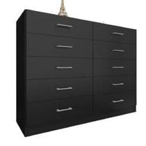Cômoda para quarto 10 gavetas caribe fellicci