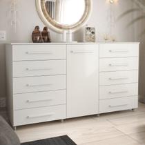 Cômoda para Quarto 10 Gavetas e 1 Porta Imperial