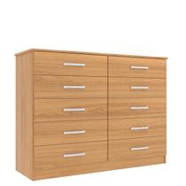 Comoda para Quarto 10 Gavetas Marbela