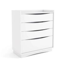 Comoda para Quarto 3 Gavetas e 1 Gavetão Kappesberg Comoda para Quarto 3 Gavetas e 1 Gavetão Kappesberg