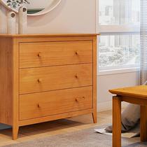 Cômoda para Quarto 3 Gavetas Madeira Maciça Nest