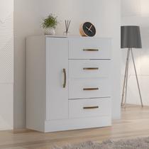 Cômoda para Quarto 4 Gavetas 01 Porta Lite Cômoda para Quarto 4 Gavetas 01 Porta Lite