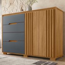 Cômoda para Quarto 4 Gavetas 2 Portas 147cm Texas Cômoda para Quarto 4 Gavetas 2 Portas 147cm Texas