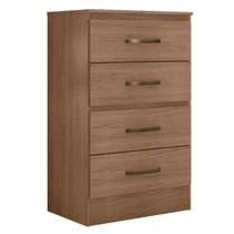 Cômoda para Quarto 4 Gavetas Lisa MDP