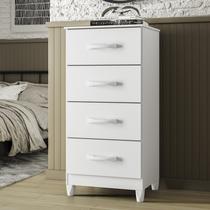 Cômoda para Quarto 4 Gavetas Mobi