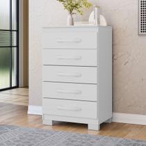 Cômoda para Quarto 5 Gavetas com Pés Itapema Cômoda para Quarto 5 Gavetas com Pés Itapema