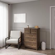 Cômoda para Quarto 5 Gavetas Madeira Maciça Manaus