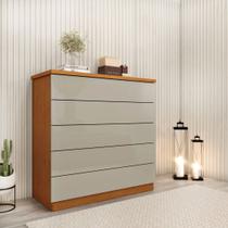 Cômoda para Quarto 5 Gavetas Premium