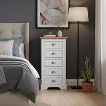 Cômoda para Quarto 5 Gavetas Toledo