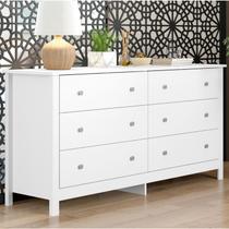 Cômoda para Quarto 6 Gavetas 149,8cm x 72,8cm