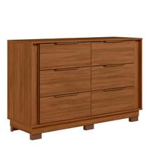 Comoda Para Quarto 6 Gavetas Com Pés Giardino Demóbile