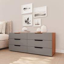 Cômoda para Quarto 6 Gavetas Madrid Cômoda para Quarto 6 Gavetas Madrid