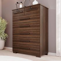 Cômoda para Quarto 7 Gavetas Topázio Expresso Móveis