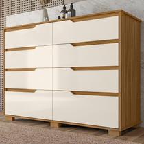 Cômoda para Quarto 8 Gavetas 147cm Georgia