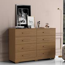 Cômoda para Quarto 8 Gavetas Moderno