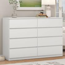 Cômoda para Quarto 8 Gavetas Sintra Cômoda para Quarto 8 Gavetas Sintra