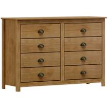 Cômoda Para Quarto Closet 8 Gavetas Madeira Maciça Mazzaro F06 Freijó - Lyam Decor Cômoda Para Quarto Closet 8 Gavetas Madeira Maciça Mazzaro F06 Freijó - Lyam Decor