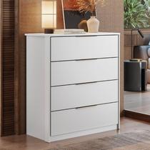 Cômoda para Quarto com 4 Gavetas Alia