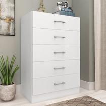 Cômoda para Quarto com 5 Gavetas Aruba Cômoda para Quarto com 5 Gavetas Aruba