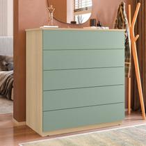 Cômoda para Quarto com 5 Gavetas Compacta 86,8cmx45cmx91,5cm Cômoda para Quarto com 5 Gavetas Compacta 86,8cmx45cmx91,5cm