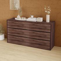 Cômoda para Quarto com 6 Gavetas 180 cm 100% MDF Casa Lar