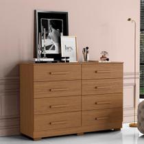 Cômoda Para Quarto Com 8 Gavetas 136cm Sirlei A09 - D'rossi Atacama Cômoda Para Quarto Com 8 Gavetas 136cm Sirlei A09 - D'rossi Atacama