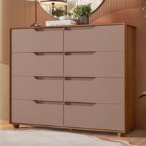 Cômoda para Quarto com 8 Gavetas Doble Cômoda para Quarto com 8 Gavetas Doble