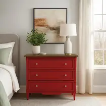 Cômoda para Quarto em Mdf 3 Gavetas Amsterdã