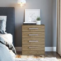Cômoda para Quarto em Mdp 4 Gavetas