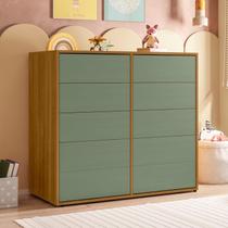 Cômoda para Quarto Infantil 10 Gavetas Melinda Cômoda para Quarto Infantil 10 Gavetas Melinda