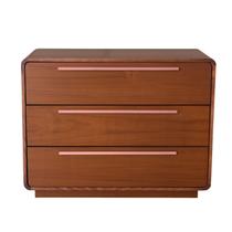 Cômoda para Quarto Infantil 3 Gavetas Wave Mel