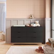 Cômoda para Quarto Infantil 6 Gavetas 100% Mdf Alice