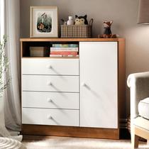 Cômoda Para Quarto Infantil Petit 4 Gavetas e Sapateira