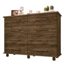 Cômoda Paris 8 Gavetas Jacaranda Lanza